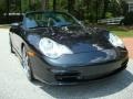 2004 Midnight Blue Metallic Porsche 911 Carrera Cabriolet  photo #15