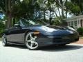 2004 Midnight Blue Metallic Porsche 911 Carrera Cabriolet  photo #28