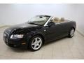 Brilliant Black - A4 2.0T quattro Cabriolet Photo No. 3