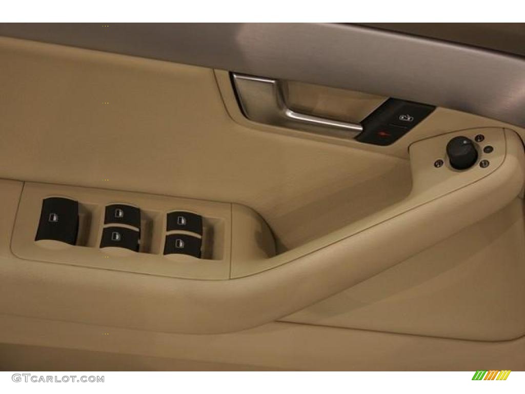 2007 A4 2.0T quattro Cabriolet - Brilliant Black / Beige photo #11