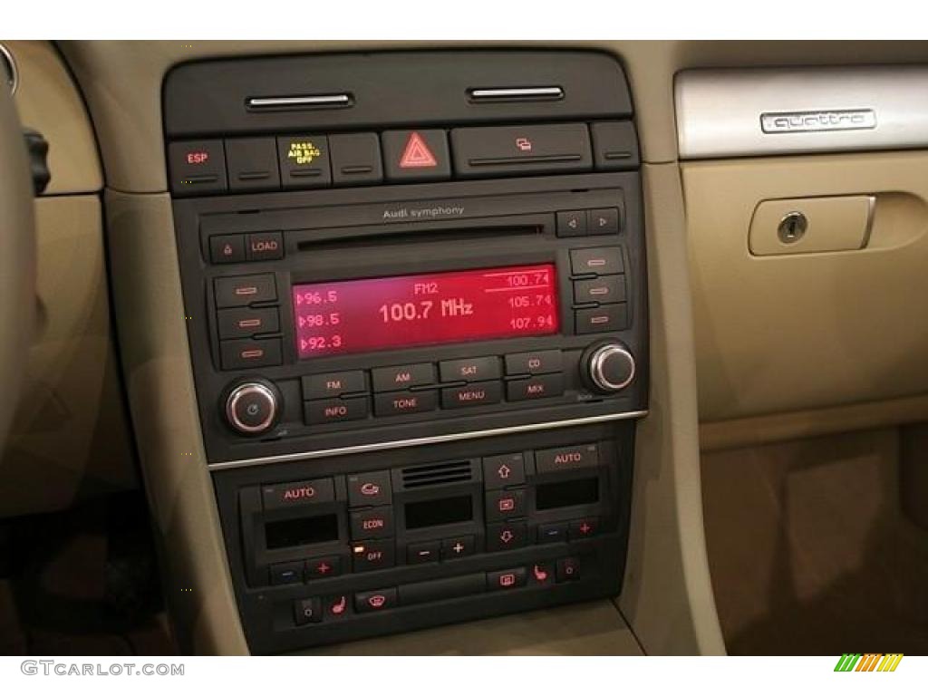 2007 A4 2.0T quattro Cabriolet - Brilliant Black / Beige photo #17