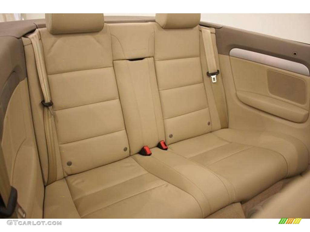 2007 A4 2.0T quattro Cabriolet - Brilliant Black / Beige photo #21