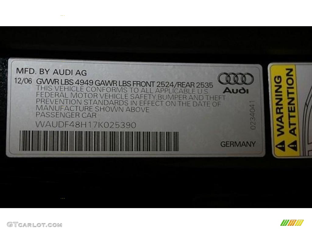 2007 A4 2.0T quattro Cabriolet - Brilliant Black / Beige photo #27