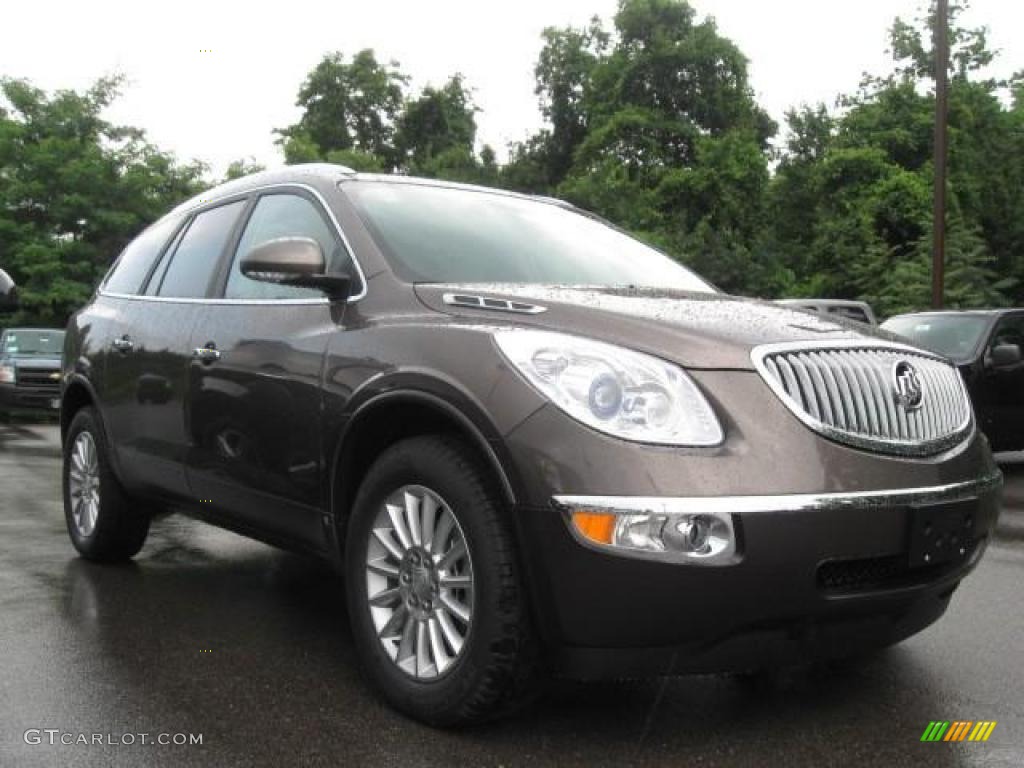 2010 Enclave CXL - Cocoa Metallic / Cashmere/Cocoa photo #3
