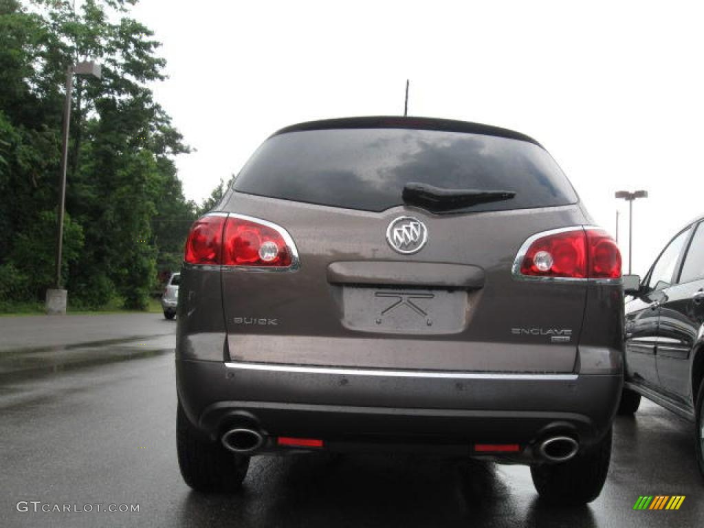 2010 Enclave CXL - Cocoa Metallic / Cashmere/Cocoa photo #4