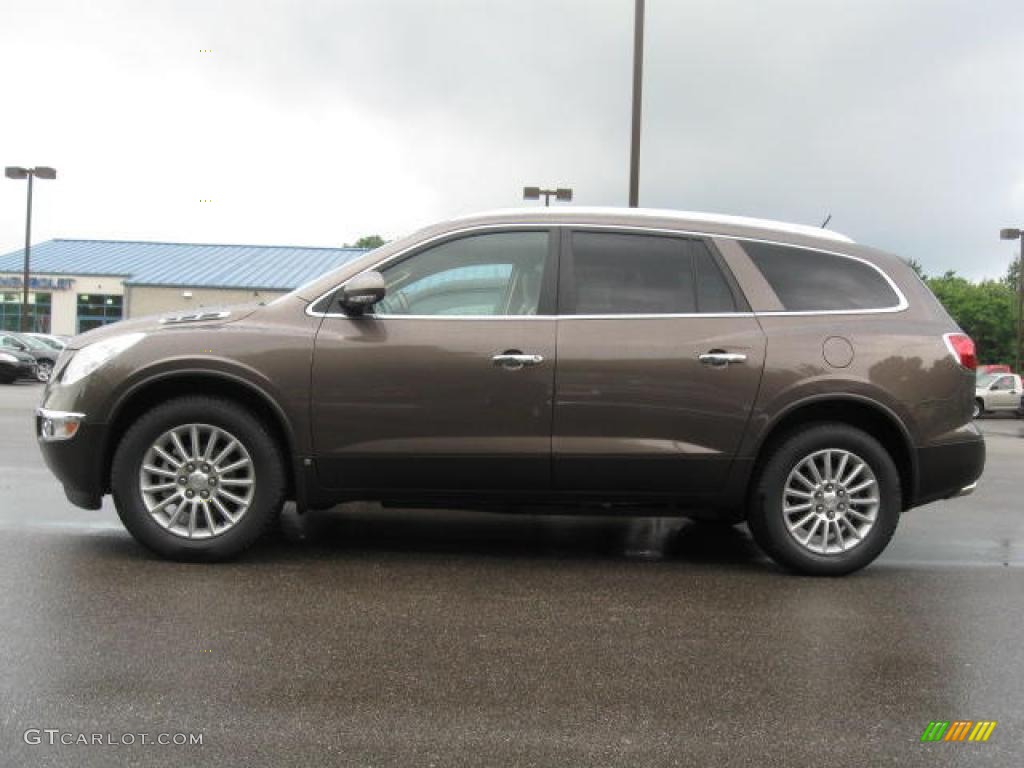2010 Enclave CXL - Cocoa Metallic / Cashmere/Cocoa photo #5