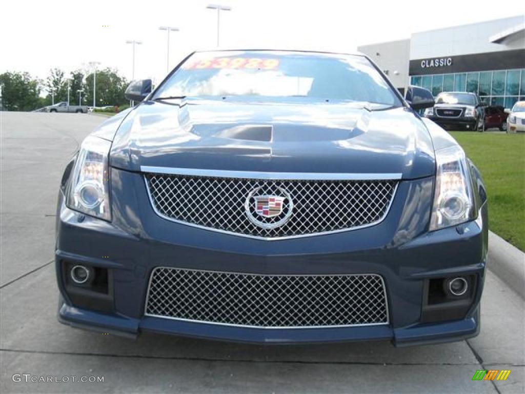 2009 CTS -V Sedan - Blue Diamond Tri-Coat / Ebony photo #6