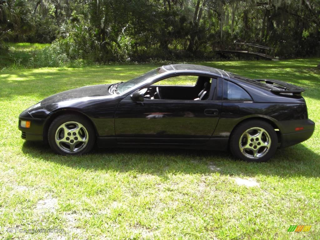 1994 300ZX Turbo Coupe - Super Black / Black photo #2