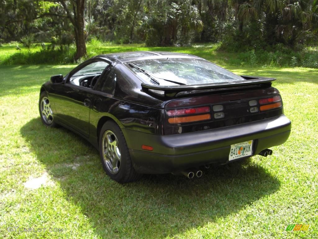 1994 300ZX Turbo Coupe - Super Black / Black photo #3