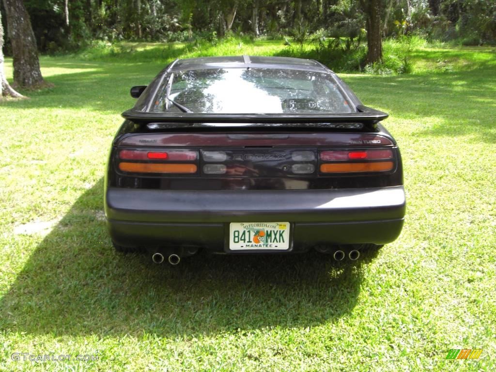 1994 300ZX Turbo Coupe - Super Black / Black photo #4
