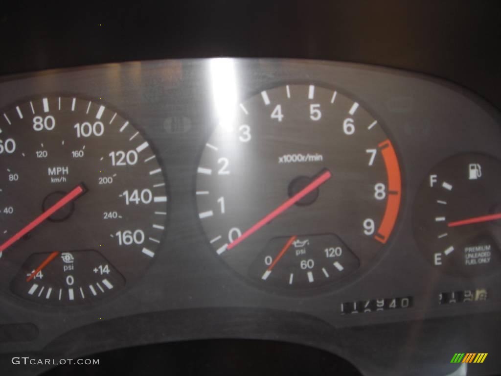 1994 300ZX Turbo Coupe - Super Black / Black photo #11