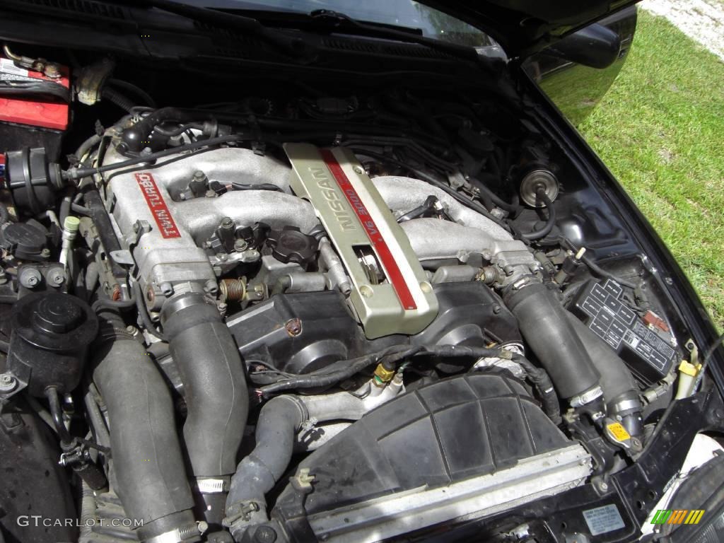 1994 300ZX Turbo Coupe - Super Black / Black photo #21