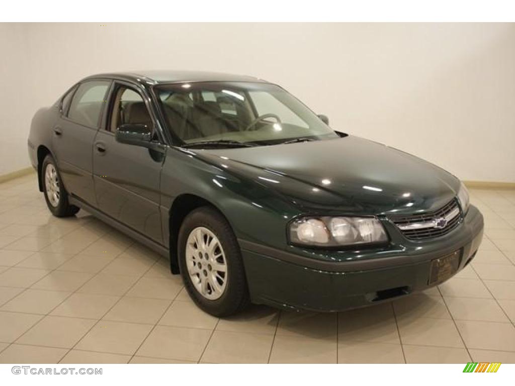 2002 Impala  - Medium Green Pearl / Neutral photo #1