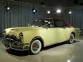 Yellow 1953 Packard Caribbean Convertible Club Coupe Model 2631