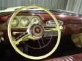 Yellow/Burgundy Steering Wheel Photo for 1953 Packard Caribbean Convertible #165971