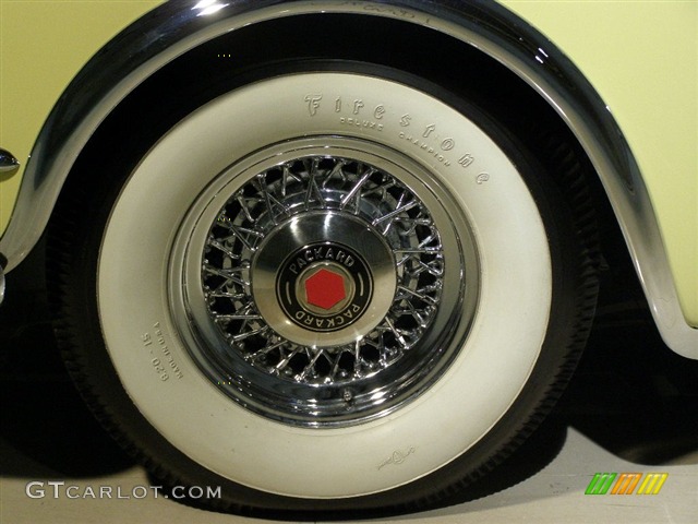 1953 Packard Caribbean Convertible Club Coupe Model 2631 Wheel Photos