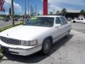 1994 White Diamond Cadillac Deville Sedan  photo #1