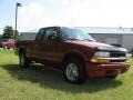 Dark Cherry Red Metallic - S10 LS Extended Cab 4x4 Photo No. 3