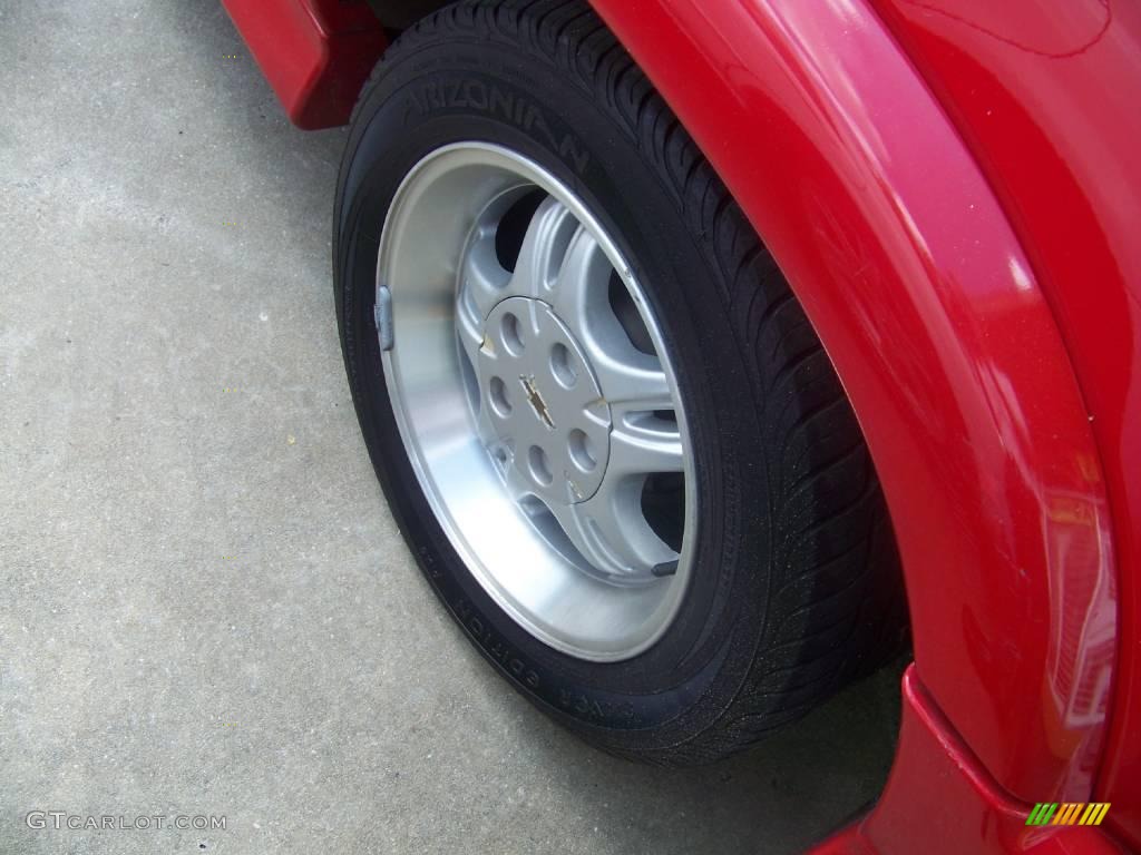 2000 S10 Xtreme Regular Cab - Victory Red / Graphite photo #5