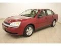 2004 Sport Red Metallic Chevrolet Malibu LS V6 Sedan  photo #3