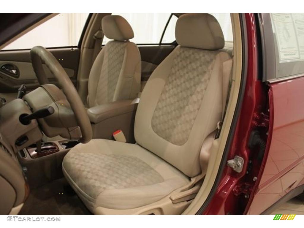 2004 Malibu LS V6 Sedan - Sport Red Metallic / Neutral photo #8