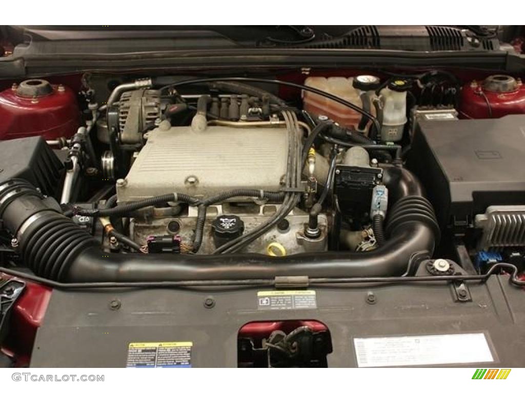2004 Malibu LS V6 Sedan - Sport Red Metallic / Neutral photo #18