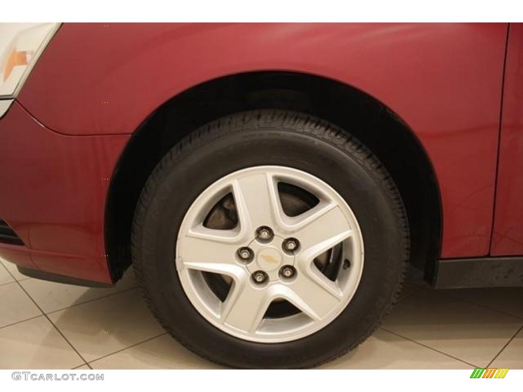 2004 Malibu LS V6 Sedan - Sport Red Metallic / Neutral photo #19