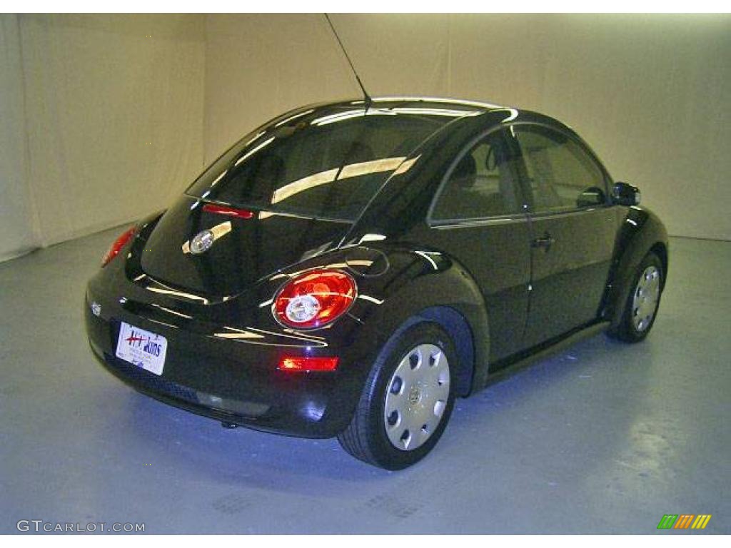 2007 New Beetle 2.5 Coupe - Black / Black photo #4