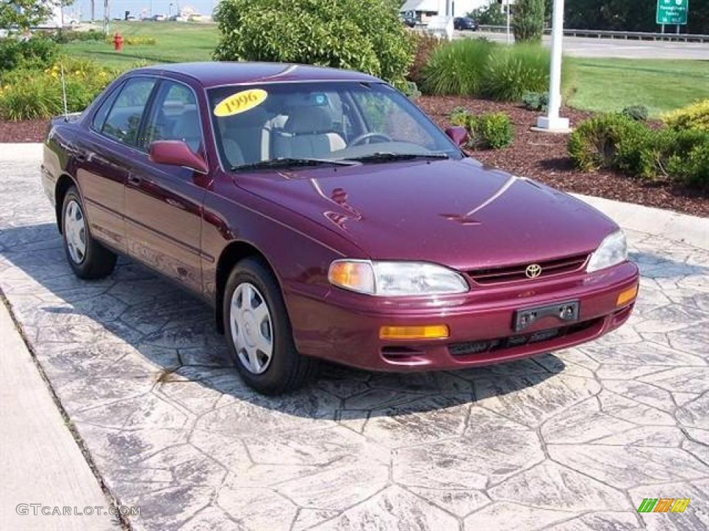 Ruby Red Pearl Toyota Camry