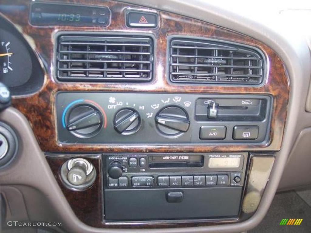 1996 Camry LE V6 Sedan - Ruby Red Pearl / Beige photo #17