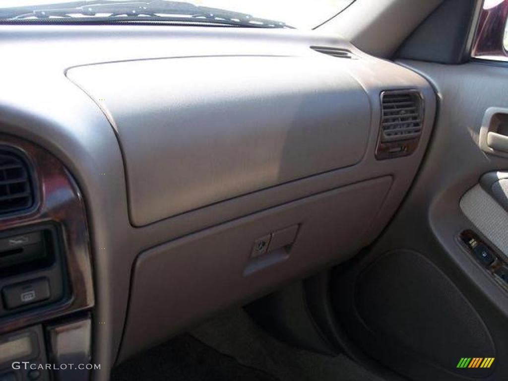 1996 Camry LE V6 Sedan - Ruby Red Pearl / Beige photo #18