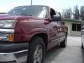 2005 Sport Red Metallic Chevrolet Silverado 1500 LS Crew Cab  photo #1