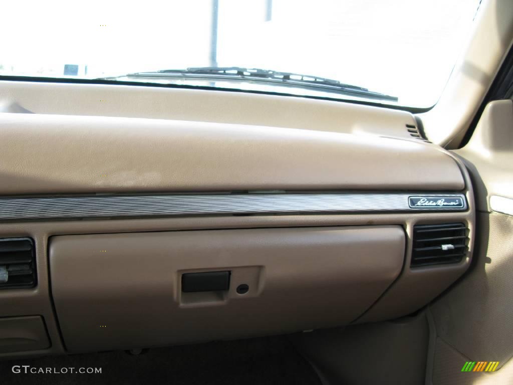 1995 F150 Eddie Bauer Extended Cab 4x4 - Medium Royale Blue Pearl / Beige photo #39