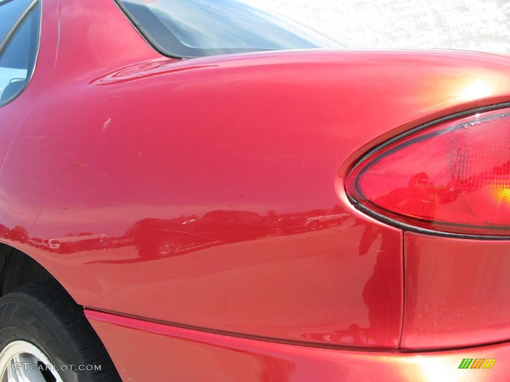 1997 Cavalier LS Sedan - Cayenne Red Metallic / Graphite photo #21