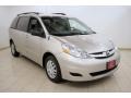 2009 Silver Shadow Pearl Toyota Sienna LE  photo #1