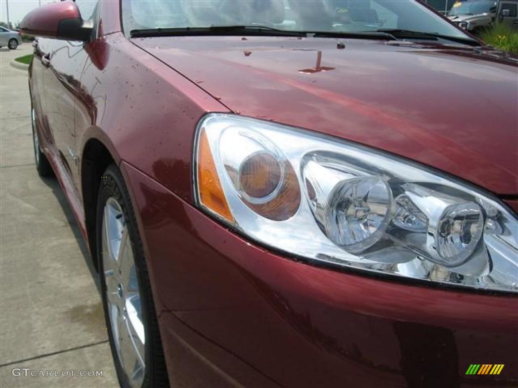 2009 G6 GXP Sedan - Performance Red Metallic / Ebony photo #8
