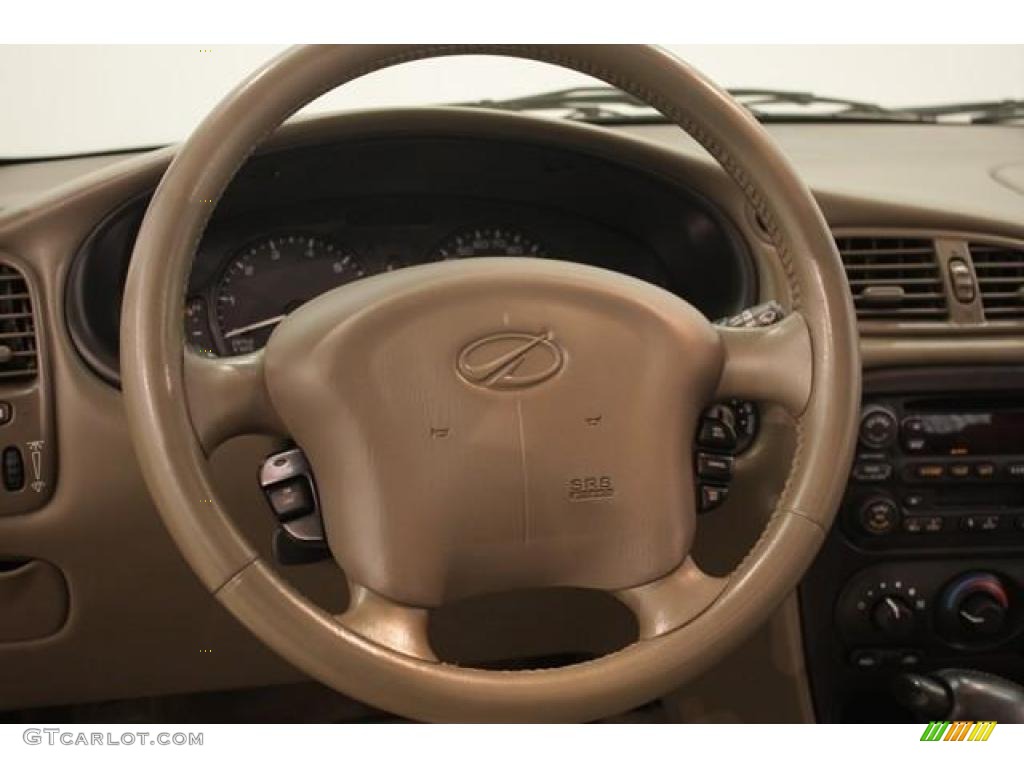 2003 Alero GL Sedan - Ruby Red Metallic / Neutral photo #9