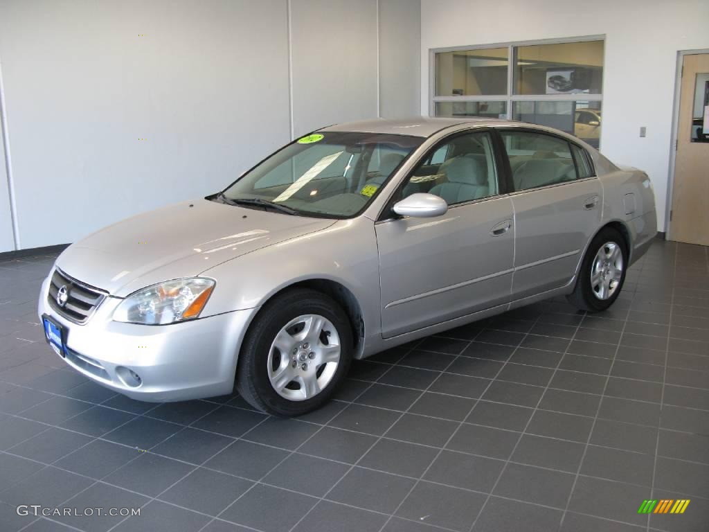 2002 Altima 2.5 S - Sheer Silver Metallic / Frost Gray photo #1