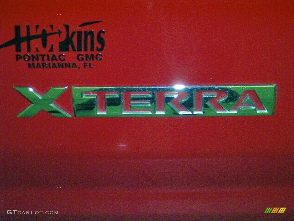 2008 Xterra S - Red Alert / Steel/Graphite photo #46