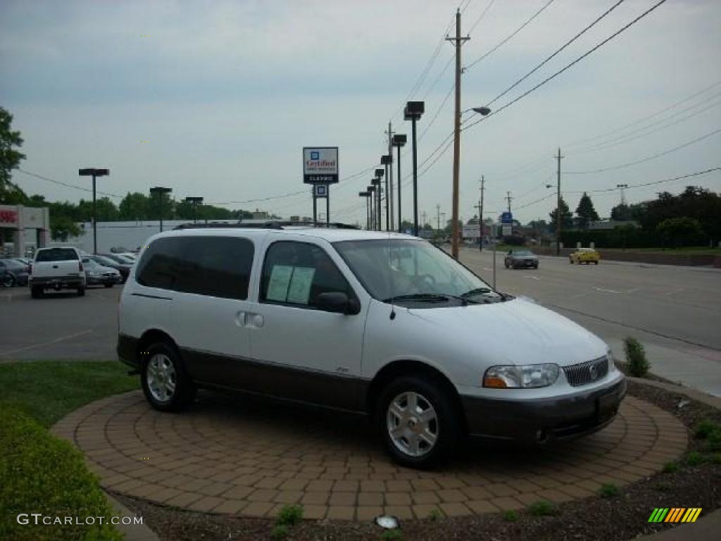 2001 Villager Sport - Oxford White / Portland Gray photo #4