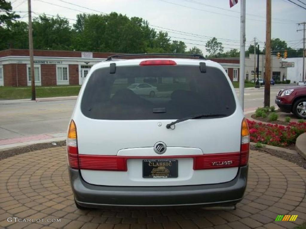 2001 Villager Sport - Oxford White / Portland Gray photo #7