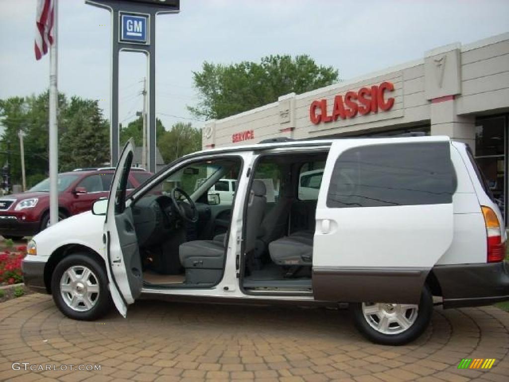 2001 Villager Sport - Oxford White / Portland Gray photo #13