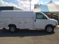 Summit White - Express Cutaway 3500 Commercial Utility Van Photo No. 2