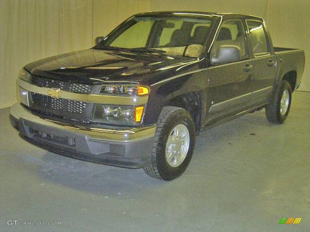 2007 Colorado LT Crew Cab - Imperial Blue Metallic / Very Dark Pewter photo #1