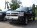 2009 Black Chevrolet Silverado 1500 LT Extended Cab 4x4  photo #1