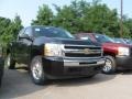 2009 Black Chevrolet Silverado 1500 LT Extended Cab 4x4  photo #2