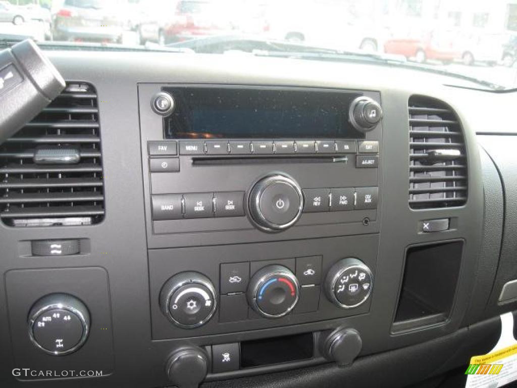 2009 Silverado 1500 LT Extended Cab 4x4 - Black / Dark Titanium photo #7