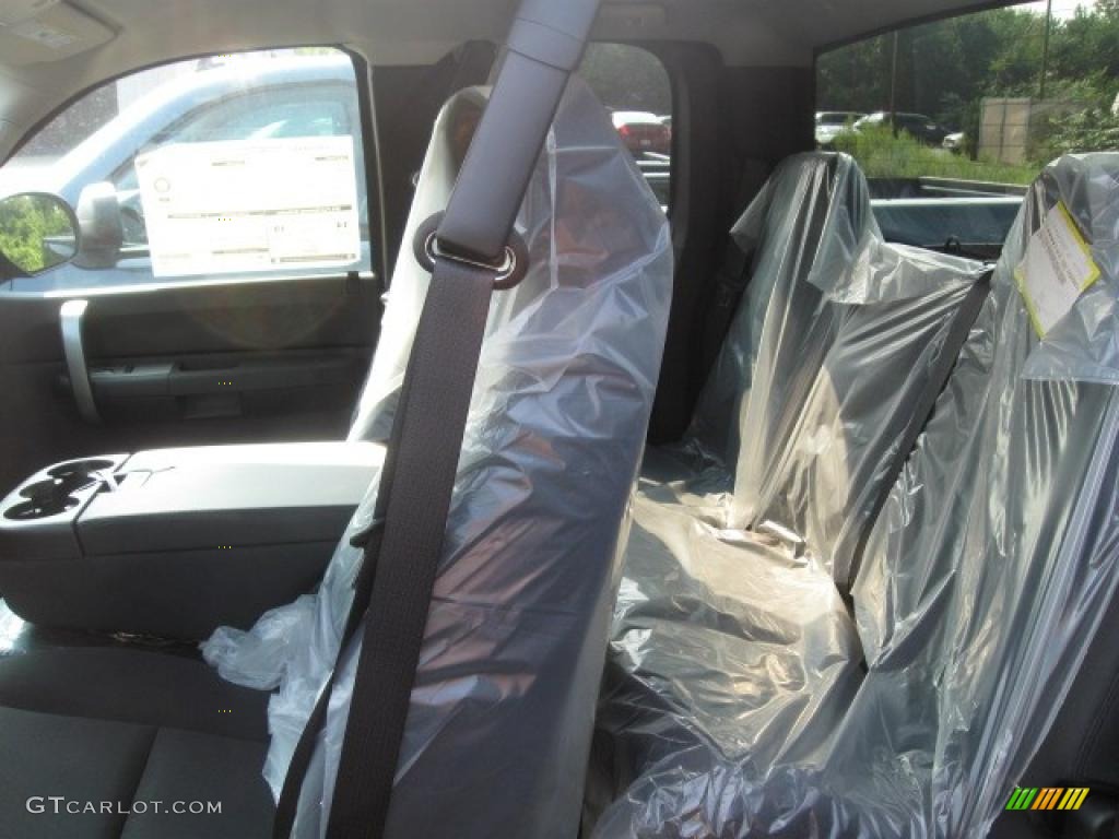 2009 Silverado 1500 LT Extended Cab 4x4 - Black / Dark Titanium photo #10