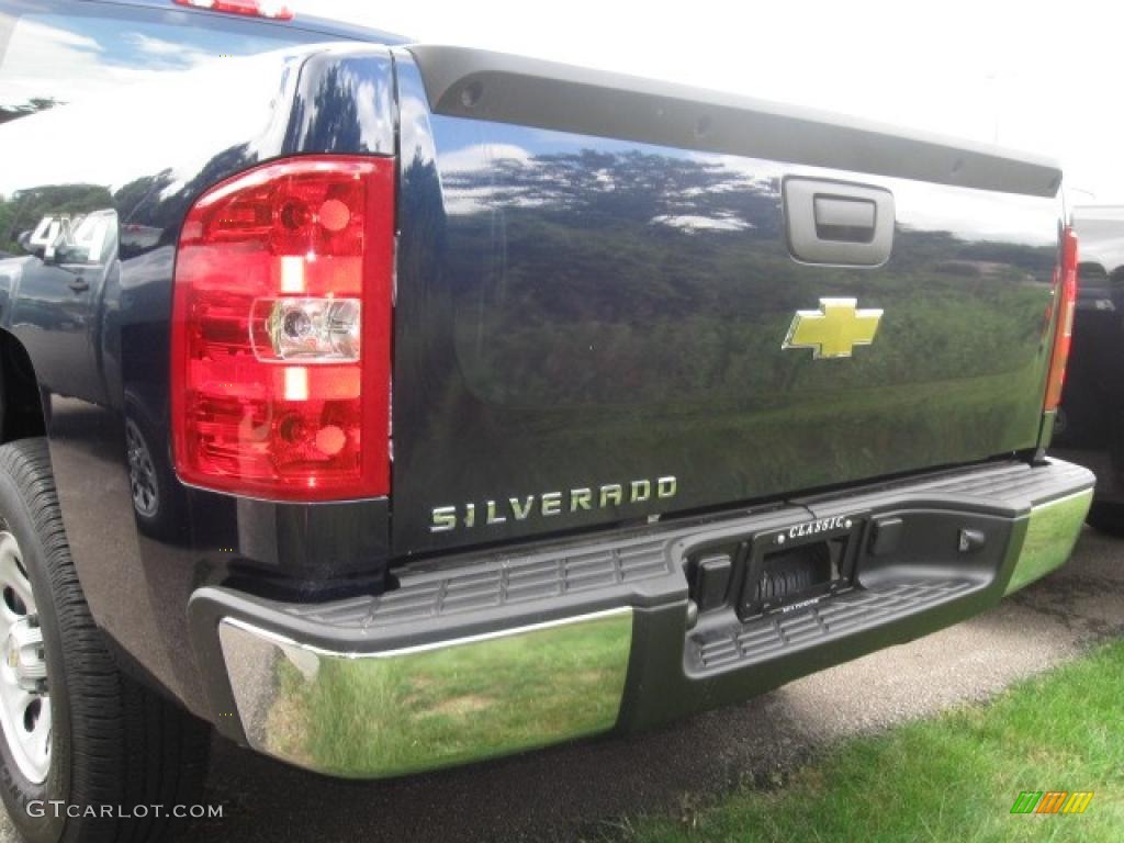 2009 Silverado 1500 Extended Cab 4x4 - Imperial Blue Metallic / Dark Titanium photo #3