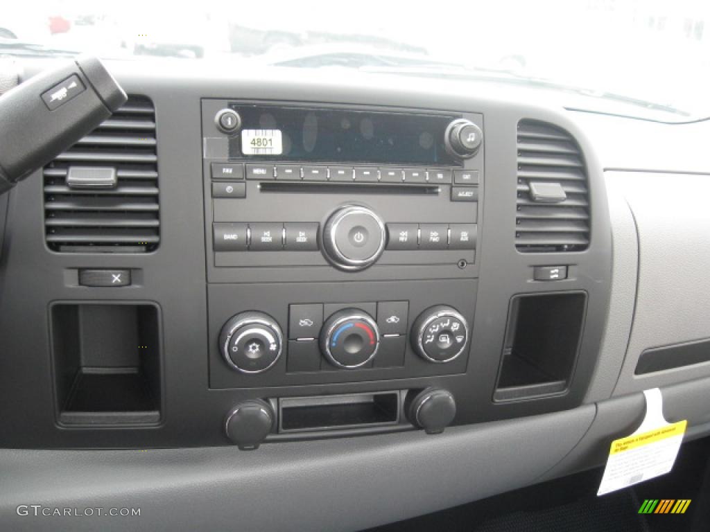 2009 Silverado 1500 Regular Cab - Blue Granite Metallic / Dark Titanium photo #5